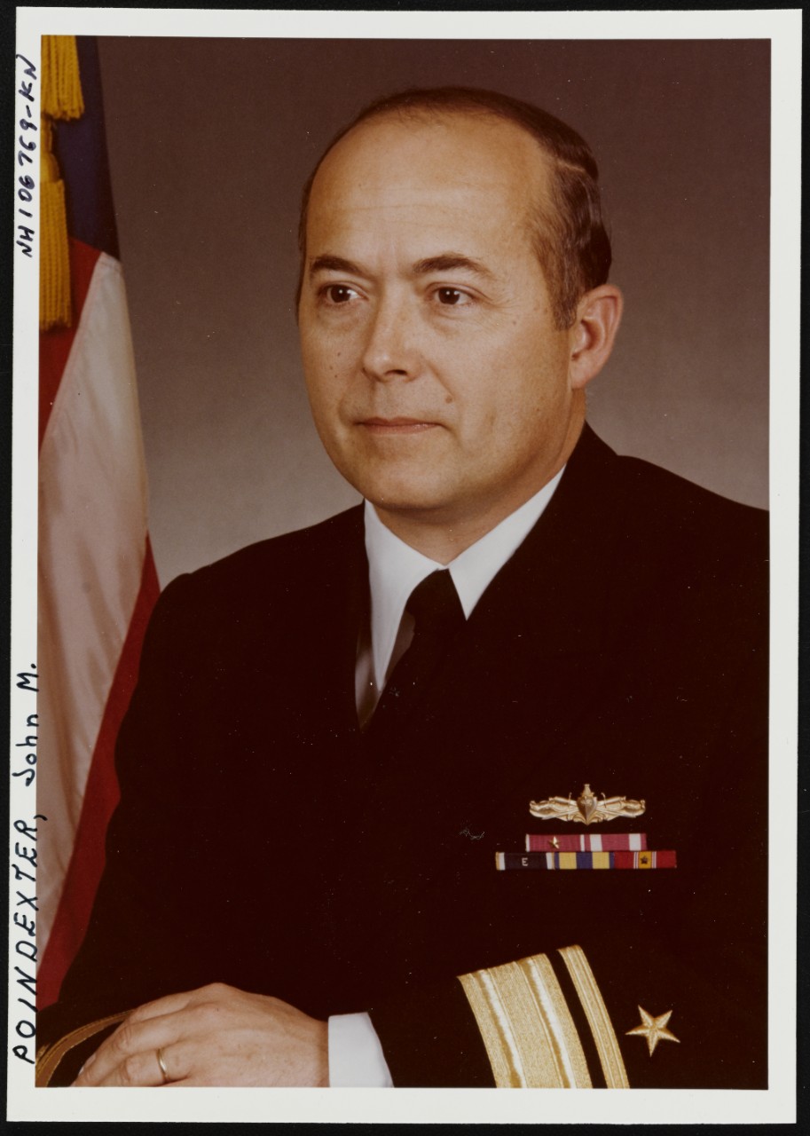 Photo #: NH 106769-KN Rear Admiral John M. Poindexter, USN