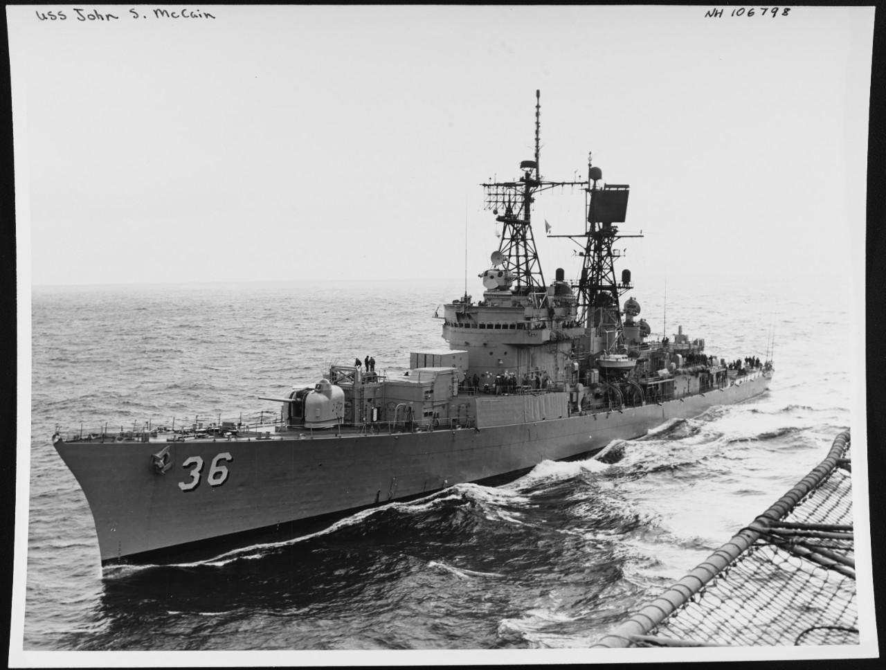 Photo # NH 106798  USS John S. McCain