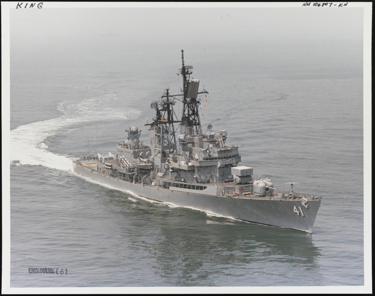 Photo # NH 106807-KN USS King