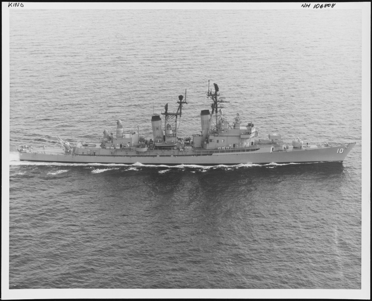 Photo # NH 106808  USS King