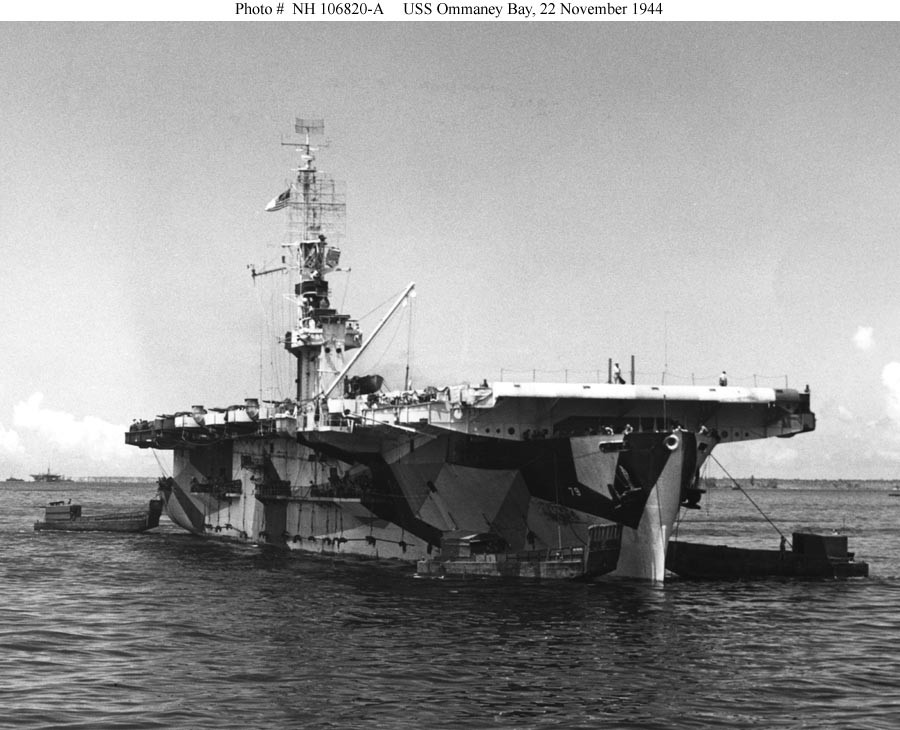 Photo # NH 106820-A  USS Ommaney Bay