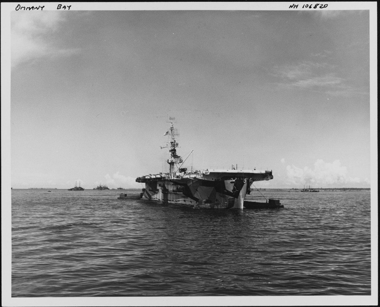 Photo # NH 106820  USS Ommaney Bay