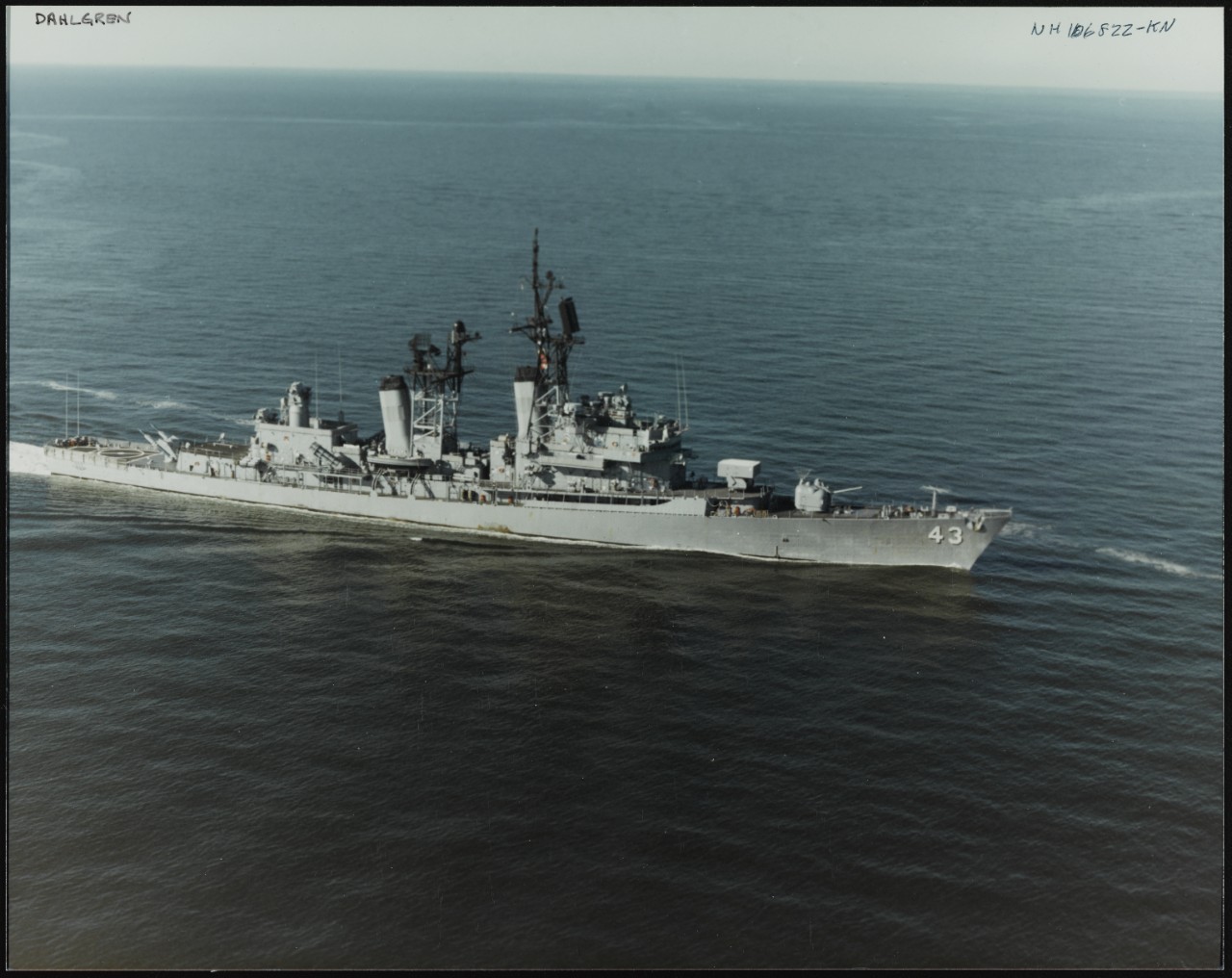 Photo # NH 106822-KN USS Dalhgren