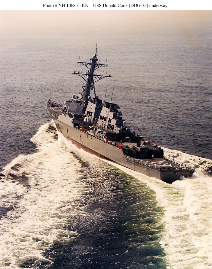 Photo # NH 106851-KN USS Donald Cook