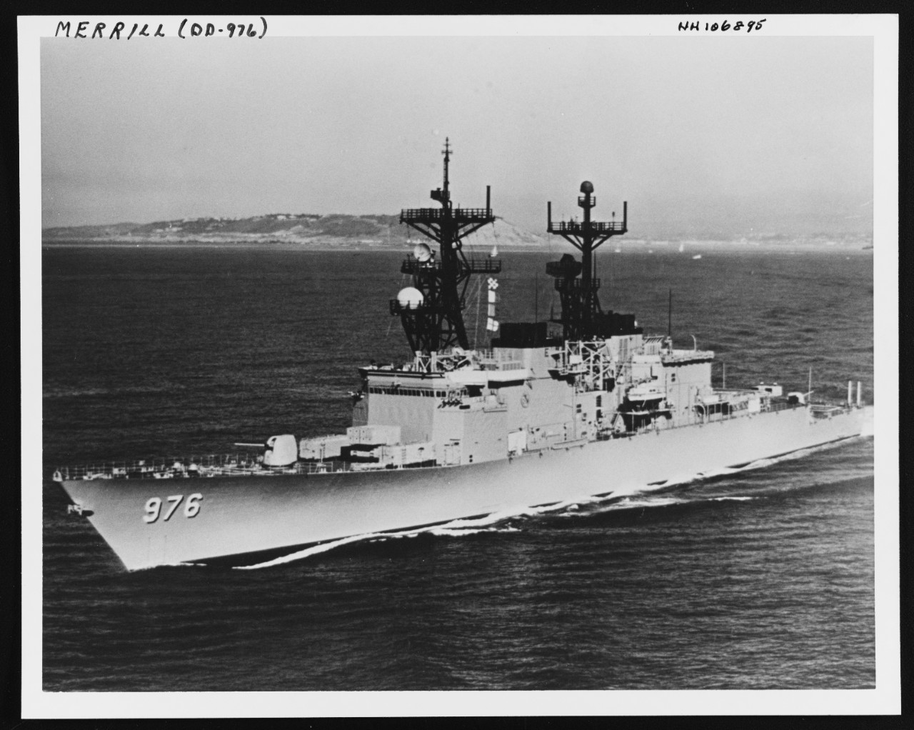 Photo # NH 106895  USS Merrill