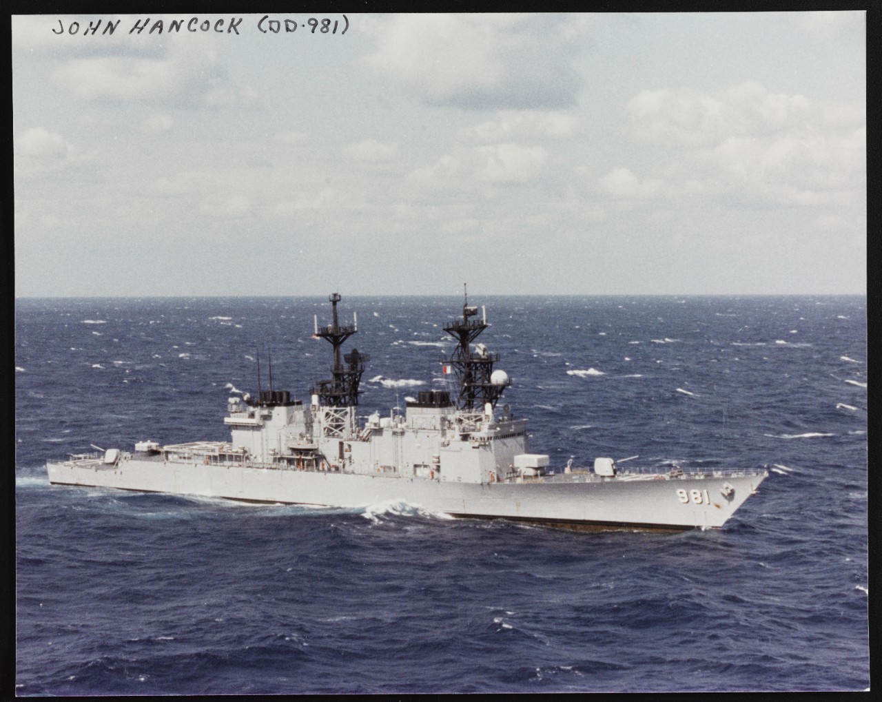 Photo # NH 106899-KN USS John Hancock
