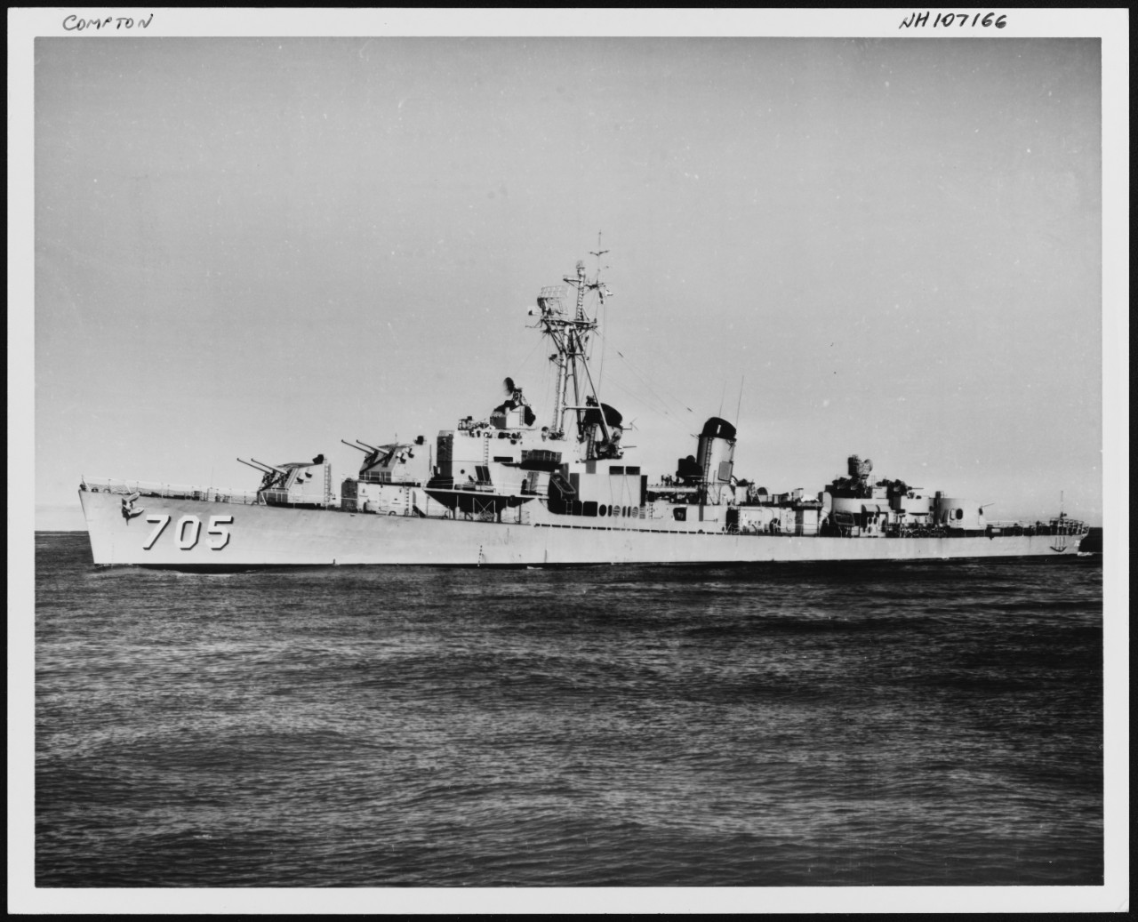 Photo #: NH 107166  USS Compton
