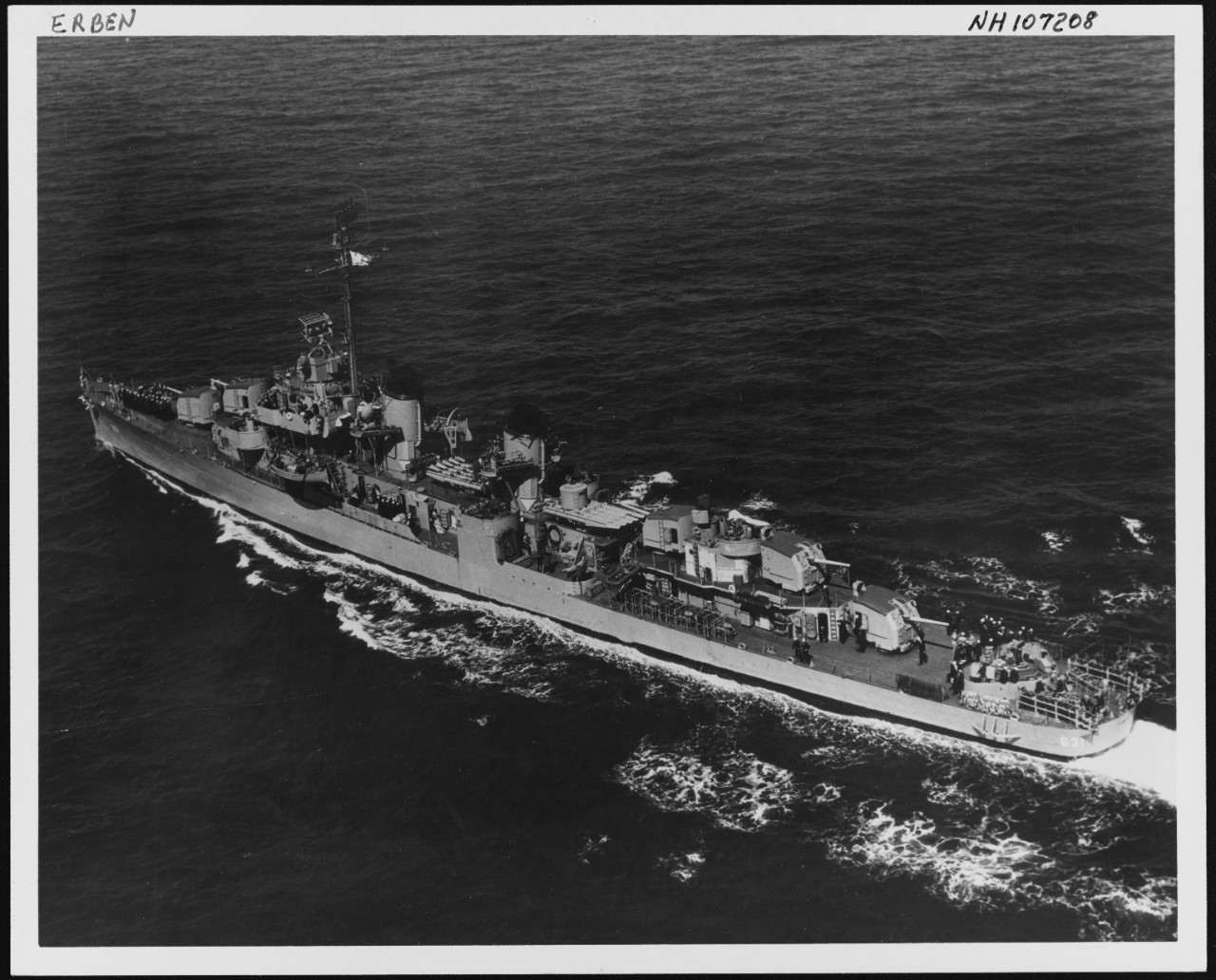 Photo #: NH 107208  USS Erben