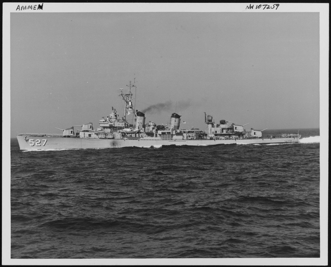 Photo #: NH 107259  USS Ammen