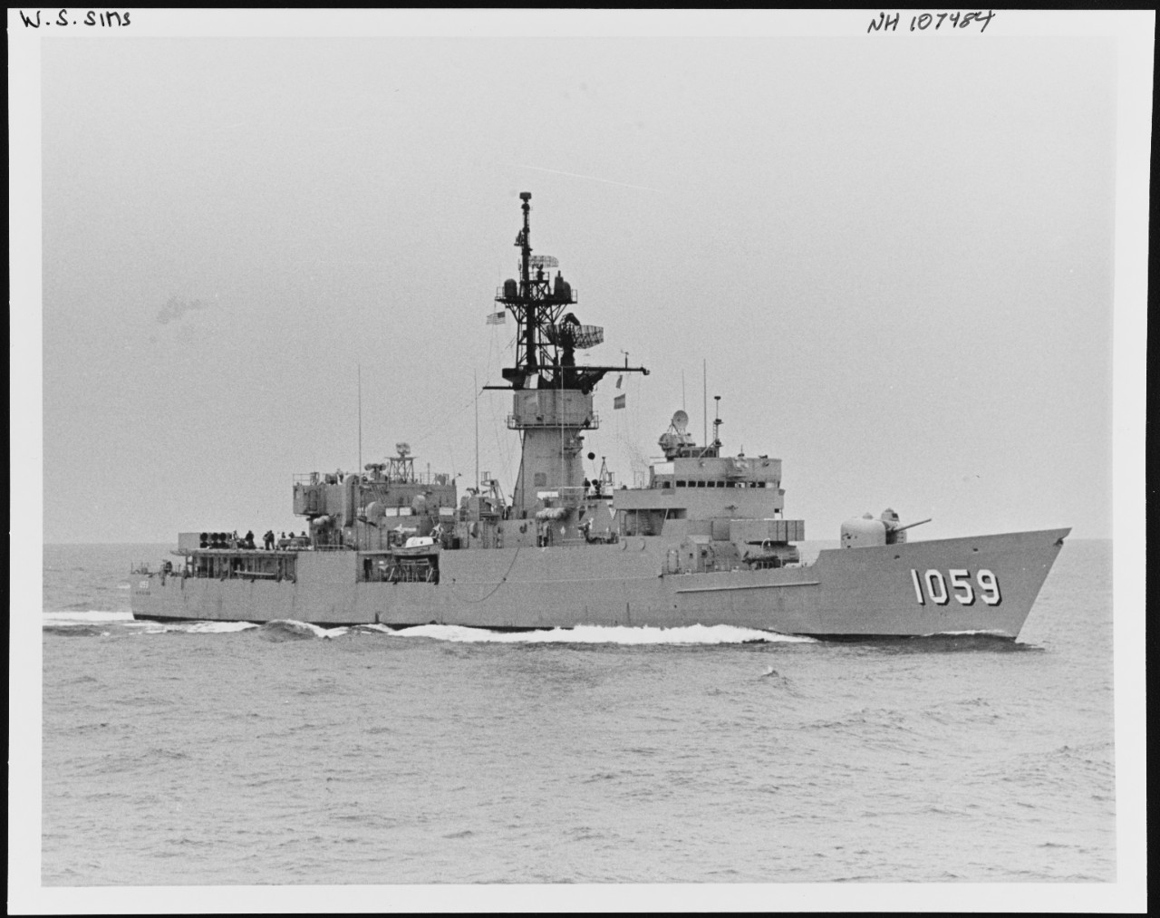 Photo #: NH 107484  USS W.S. Sims