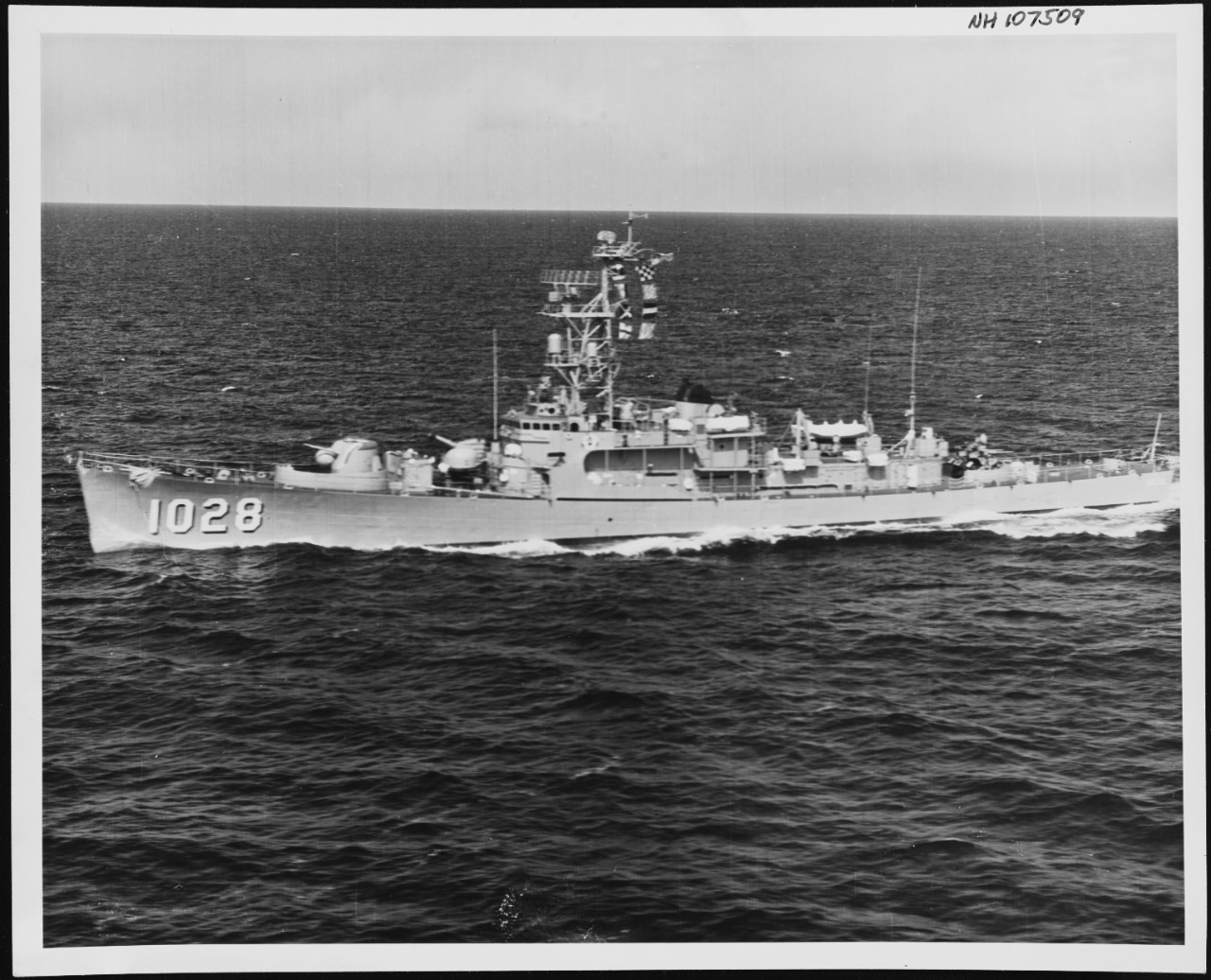 Photo #: NH 107509  USS Van Voorhis