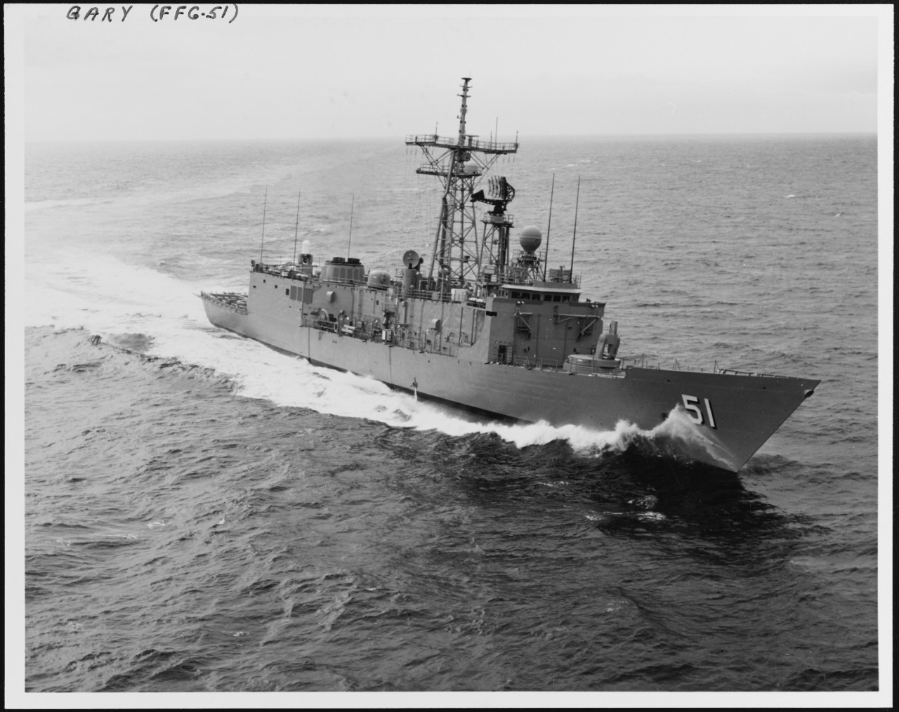 Photo #: NH 107536-KN USS Gary