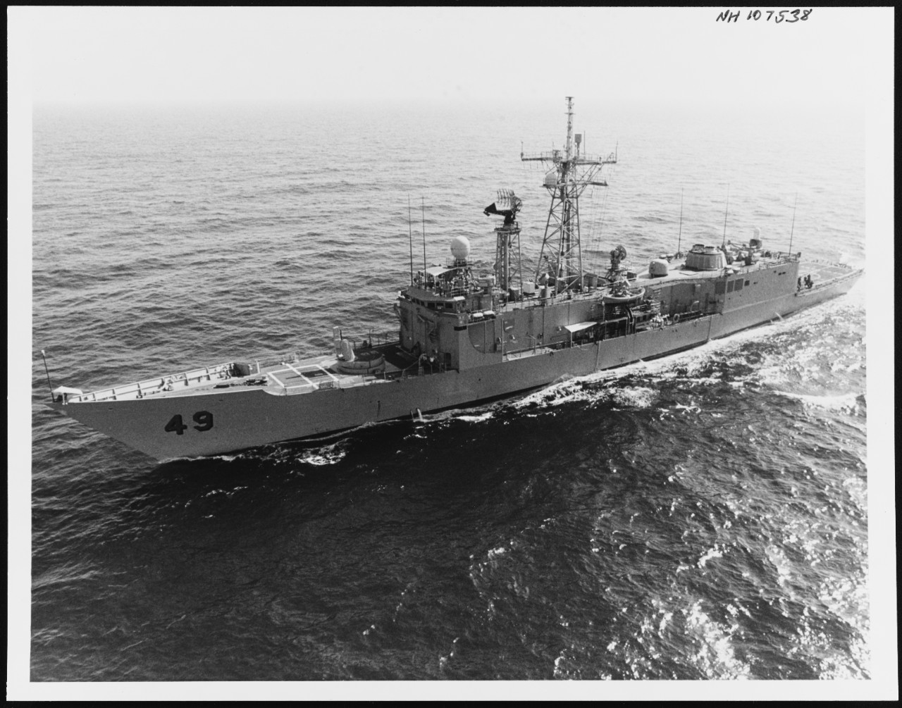 Photo #: NH 107538  USS Robert G. Bradley
