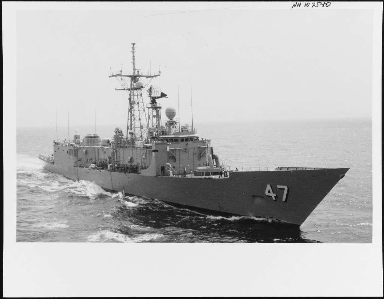 Photo #: NH 107540  USS Nicholas