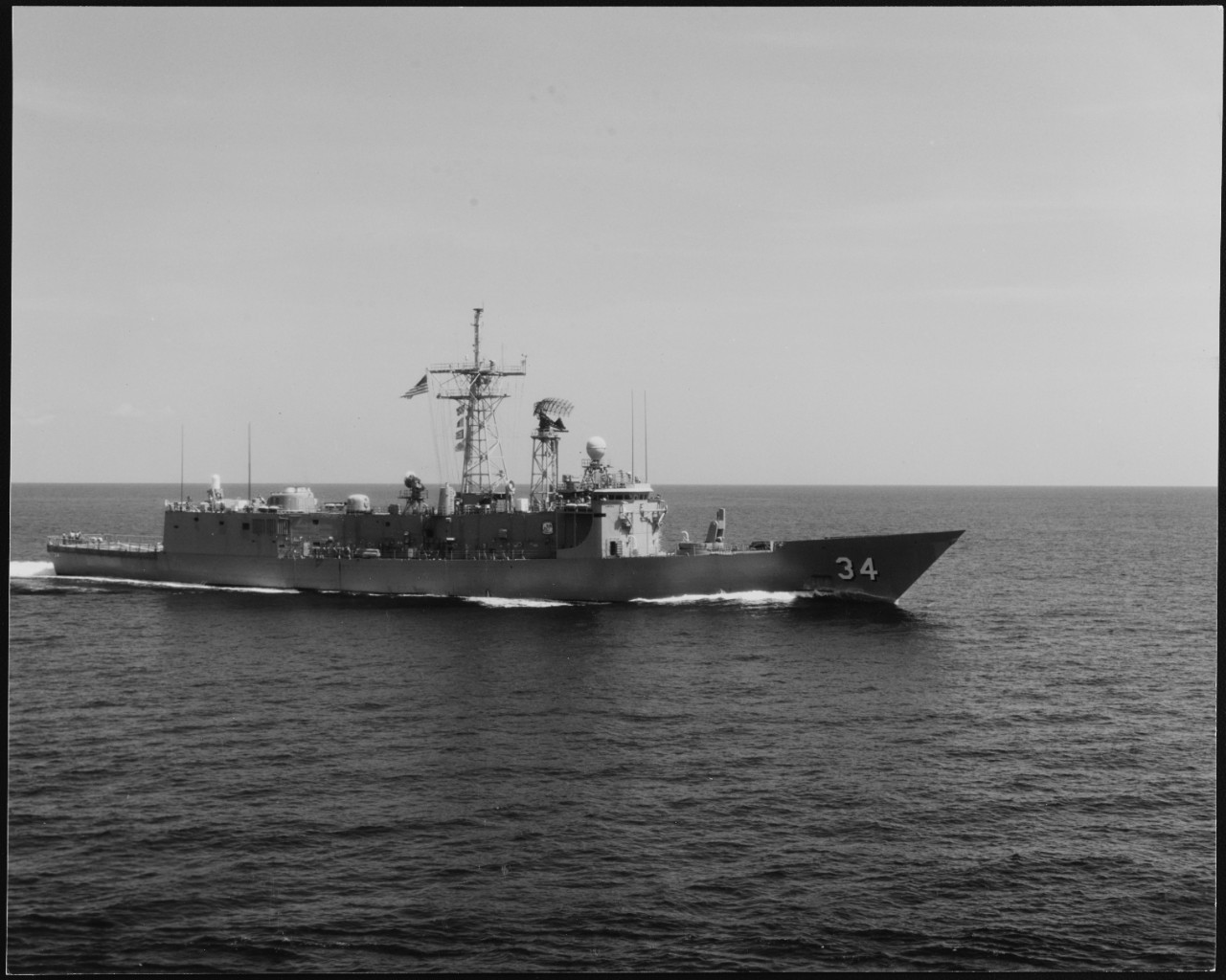 Photo #: NH 107551-KN USS Aubrey Fitch