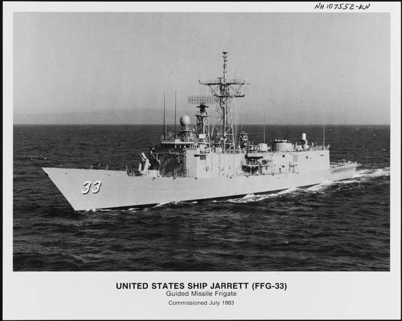 Photo #: NH 107552-KN USS Jarrett