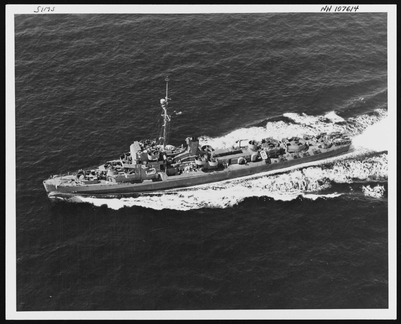 Photo #: NH 107614  USS Sims
