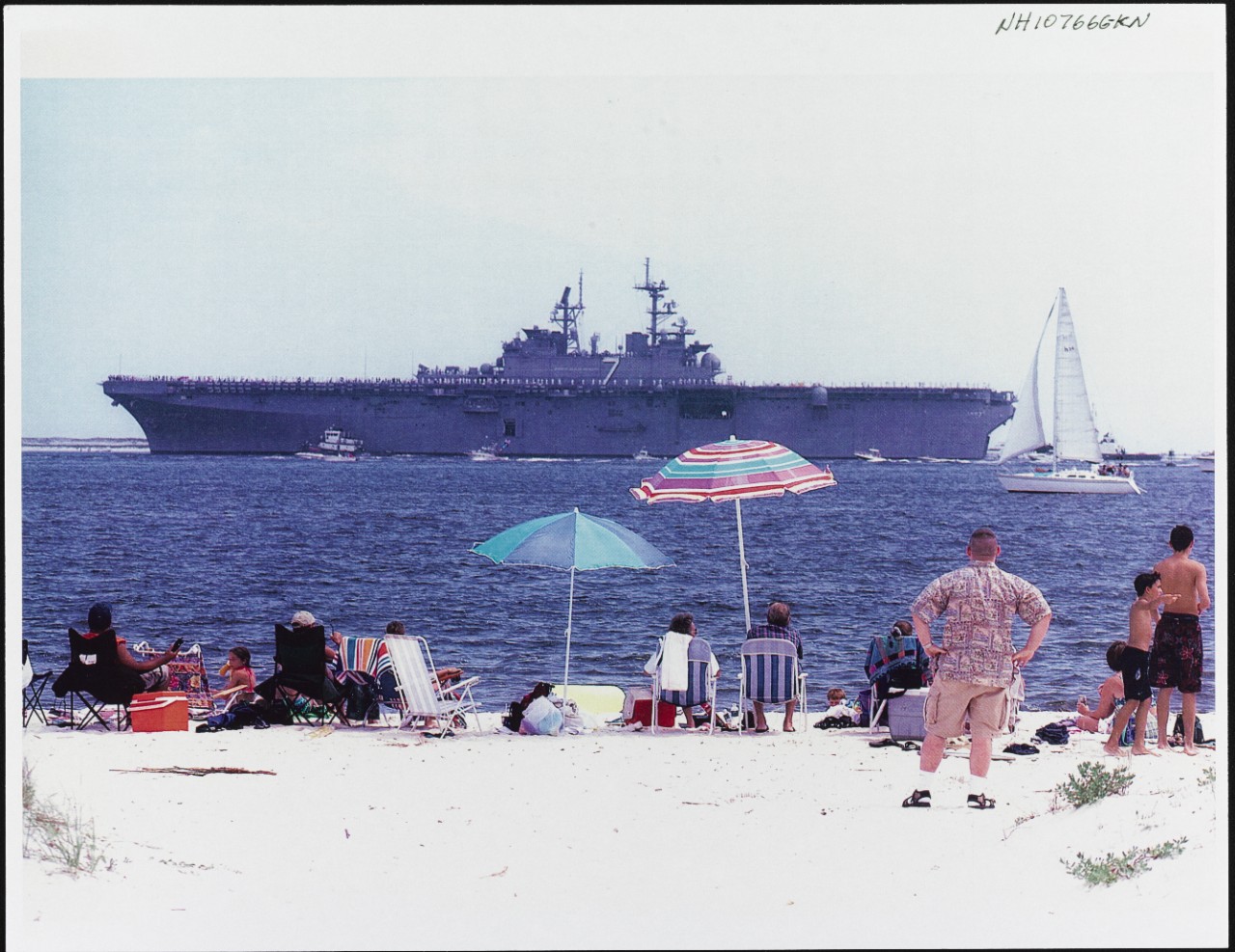 Photo #: NH 107666-KN USS Iwo Jima