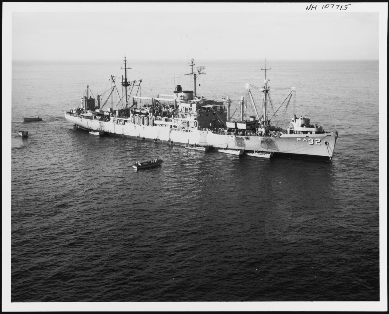 Photo #: NH 107715  USS Calvert