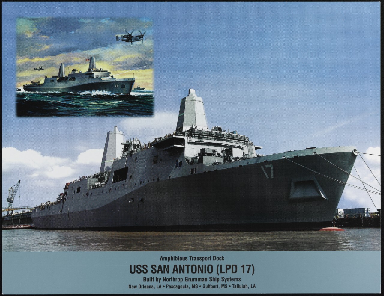Photo #: NH 107721-KN USS San Antonio