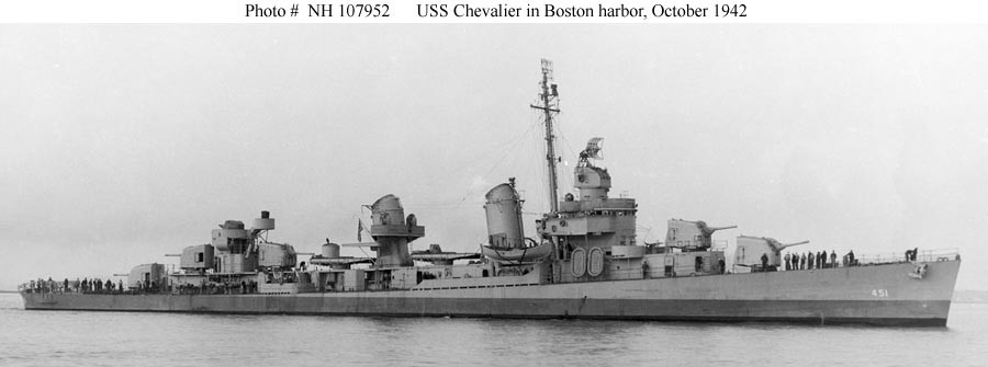 Photo #: NH 107952  USS Chevalier