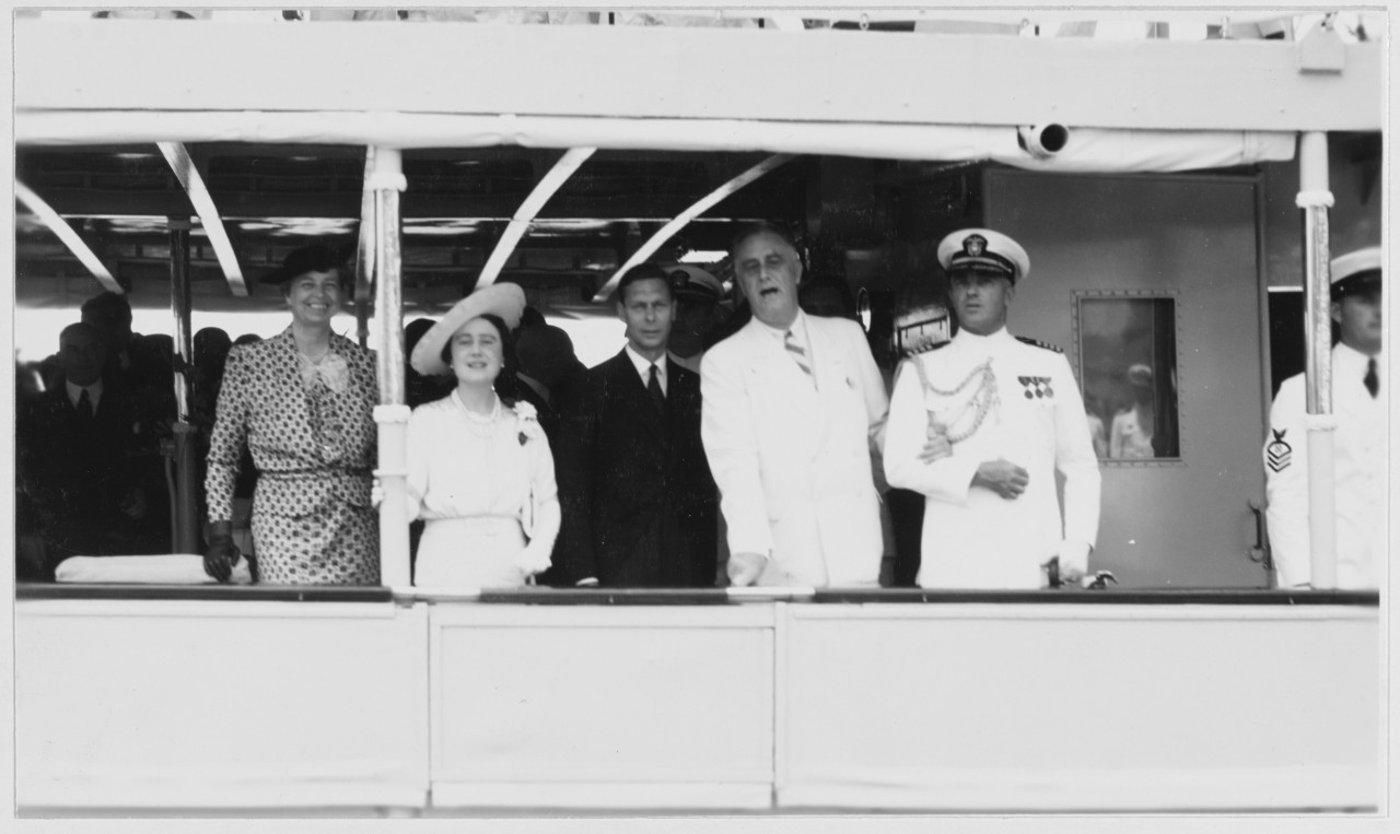 Visit of King George VI and Queen of England to Washington D.C.