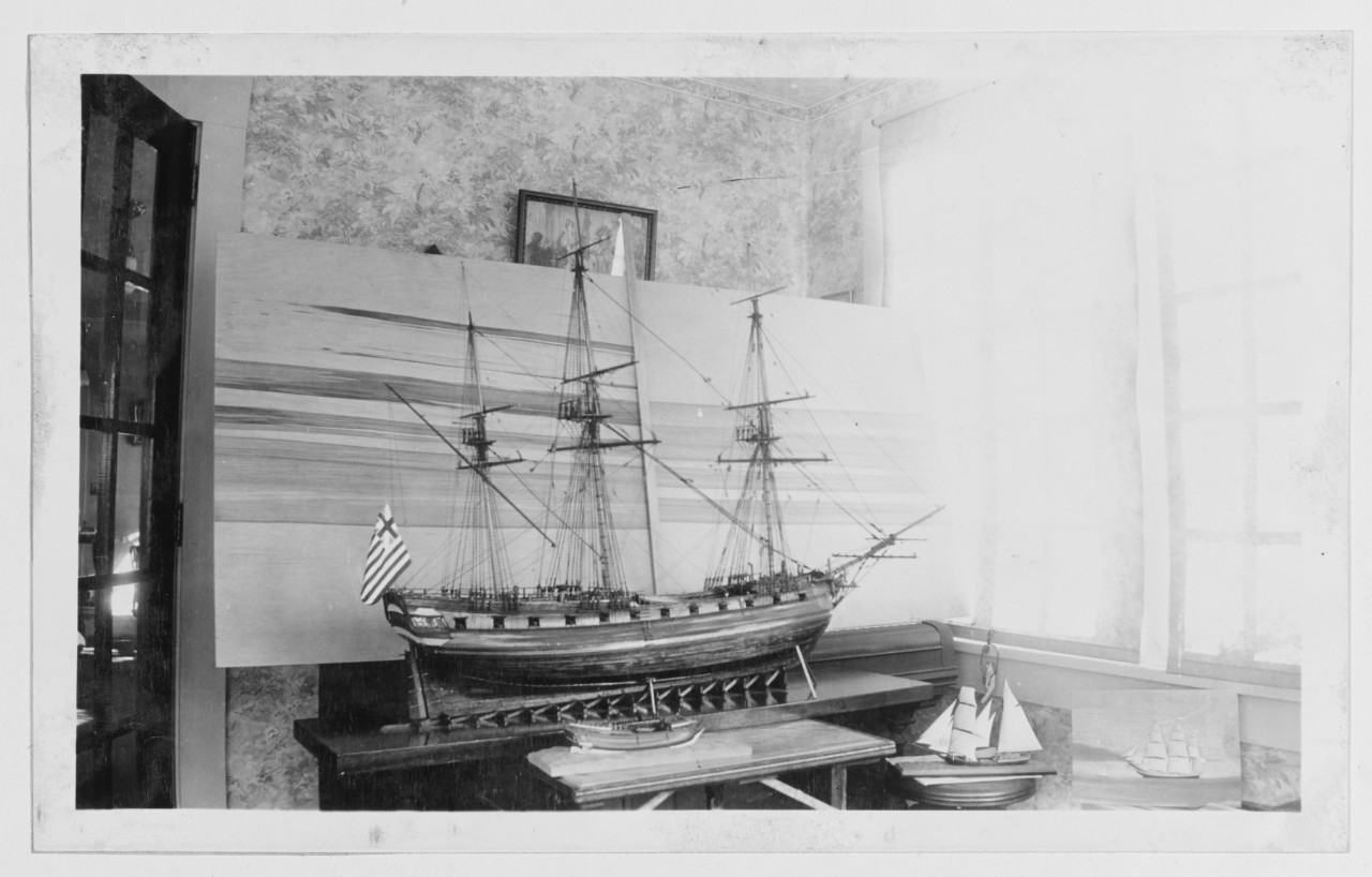 Model of RALEIGH, 1776-1778