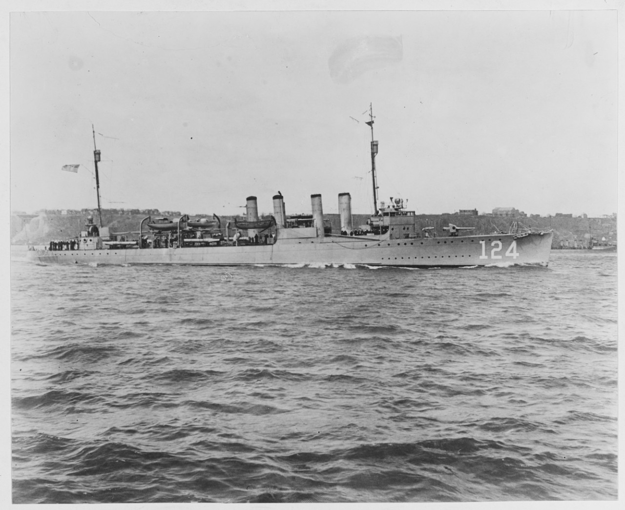 USS RAMSAY (DD-124)