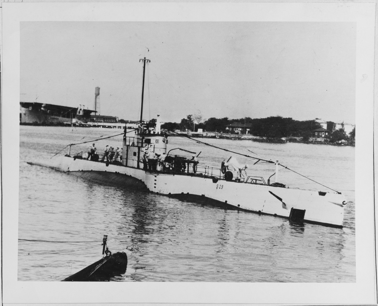 Submarine, USS S-29, SS-134.
