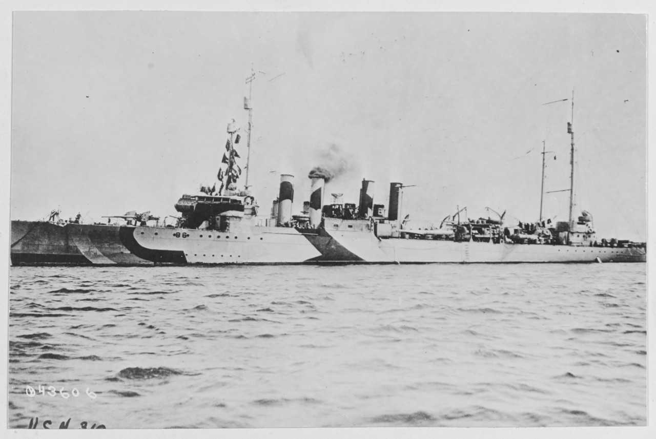 USS STEVENS (DD-86) (1918-1936)