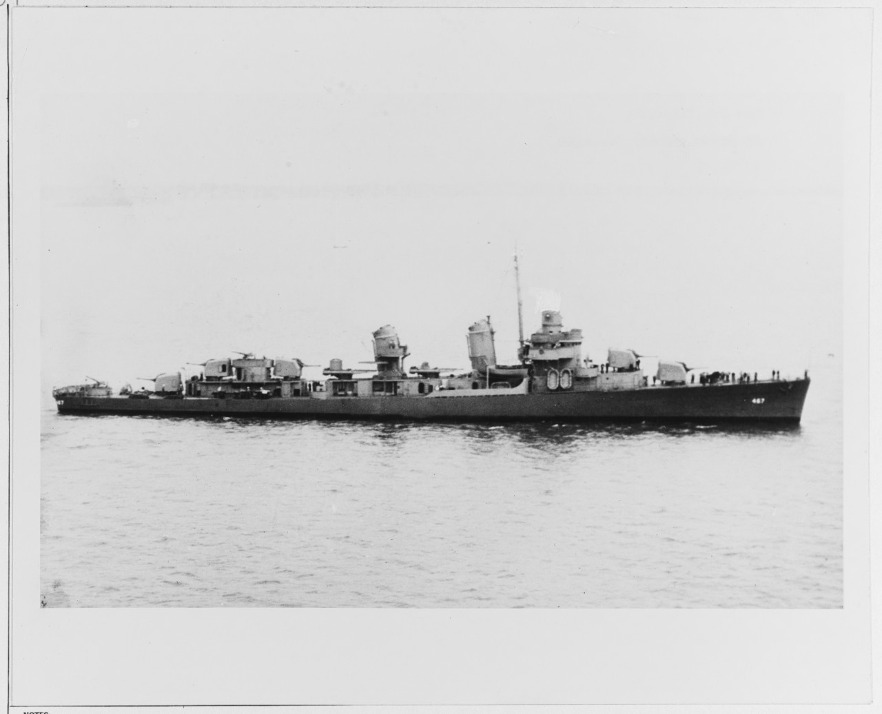 USS STRONG (DD-467), (1942-1943)