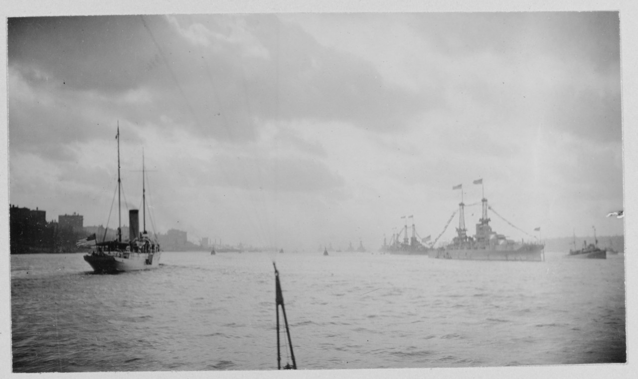 Atlantic Fleet at Anchor