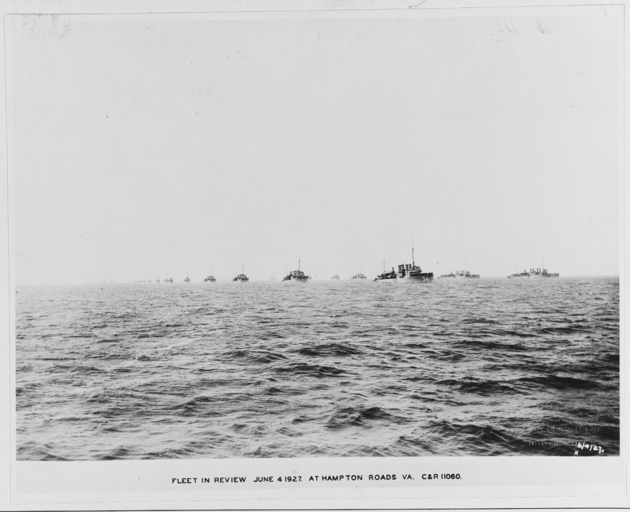 Fleet in review, 1927