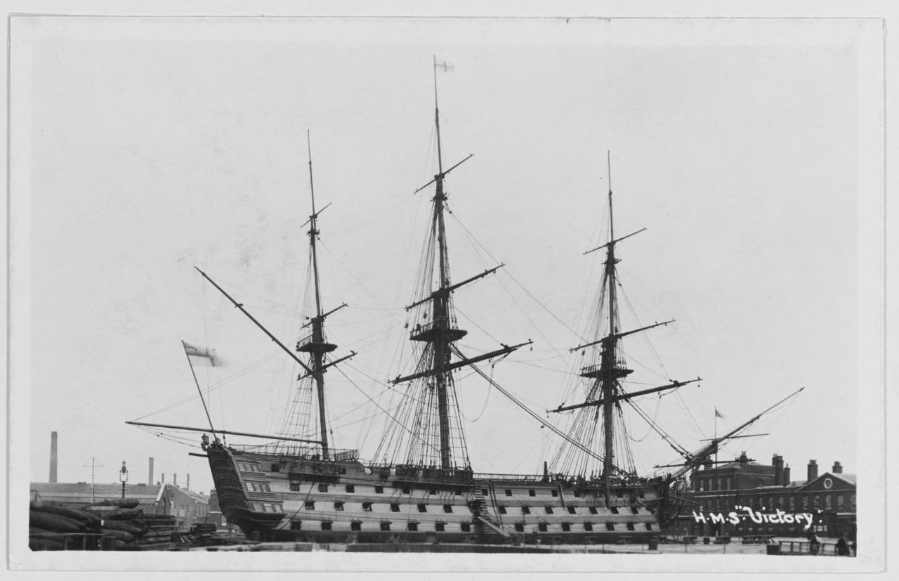 H.M.S. VICTORY.