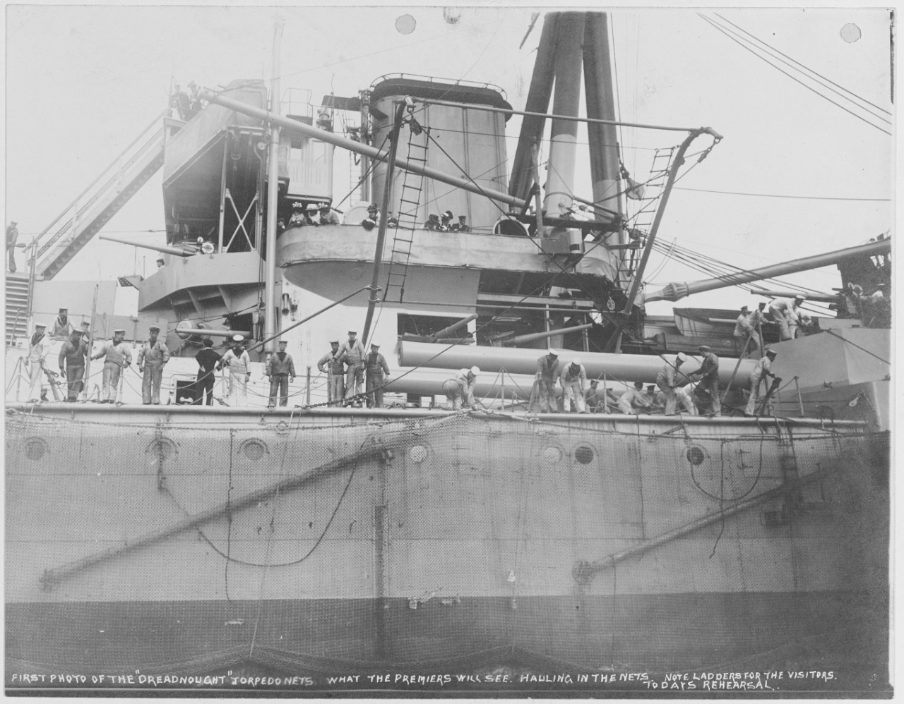 Photo #: NH 110488  HMS Dreadnought For a MEDIUM RESOLUTION IMAGE, click the thumbnail.