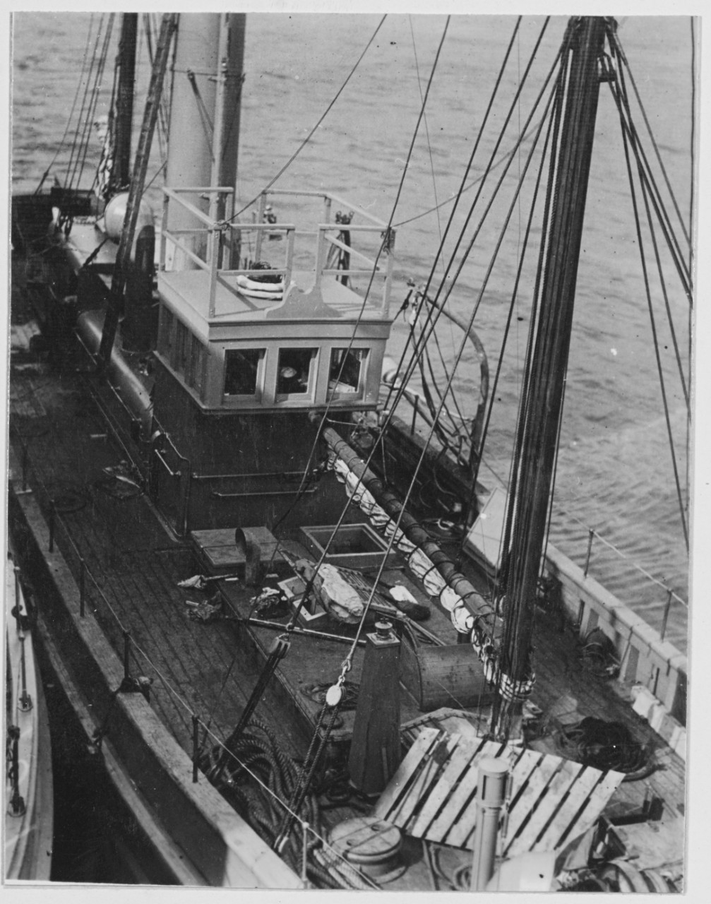 Canadian drifters - deck view.