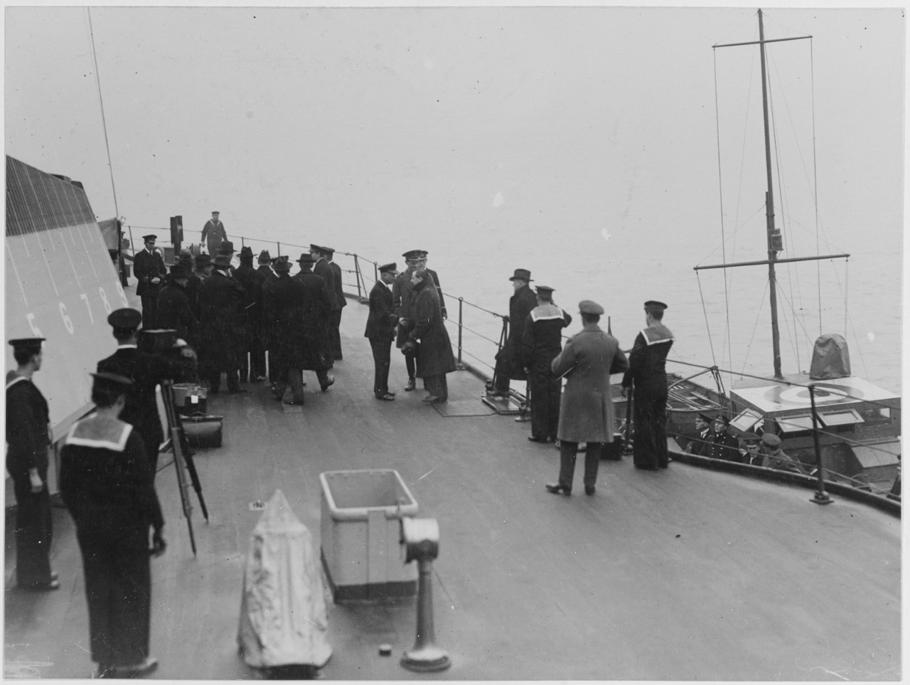 American delegates visits the Fleet.