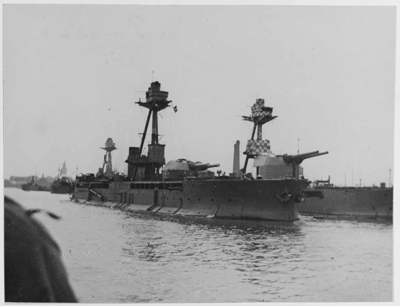 Dunkirk Harbor and Monitors.