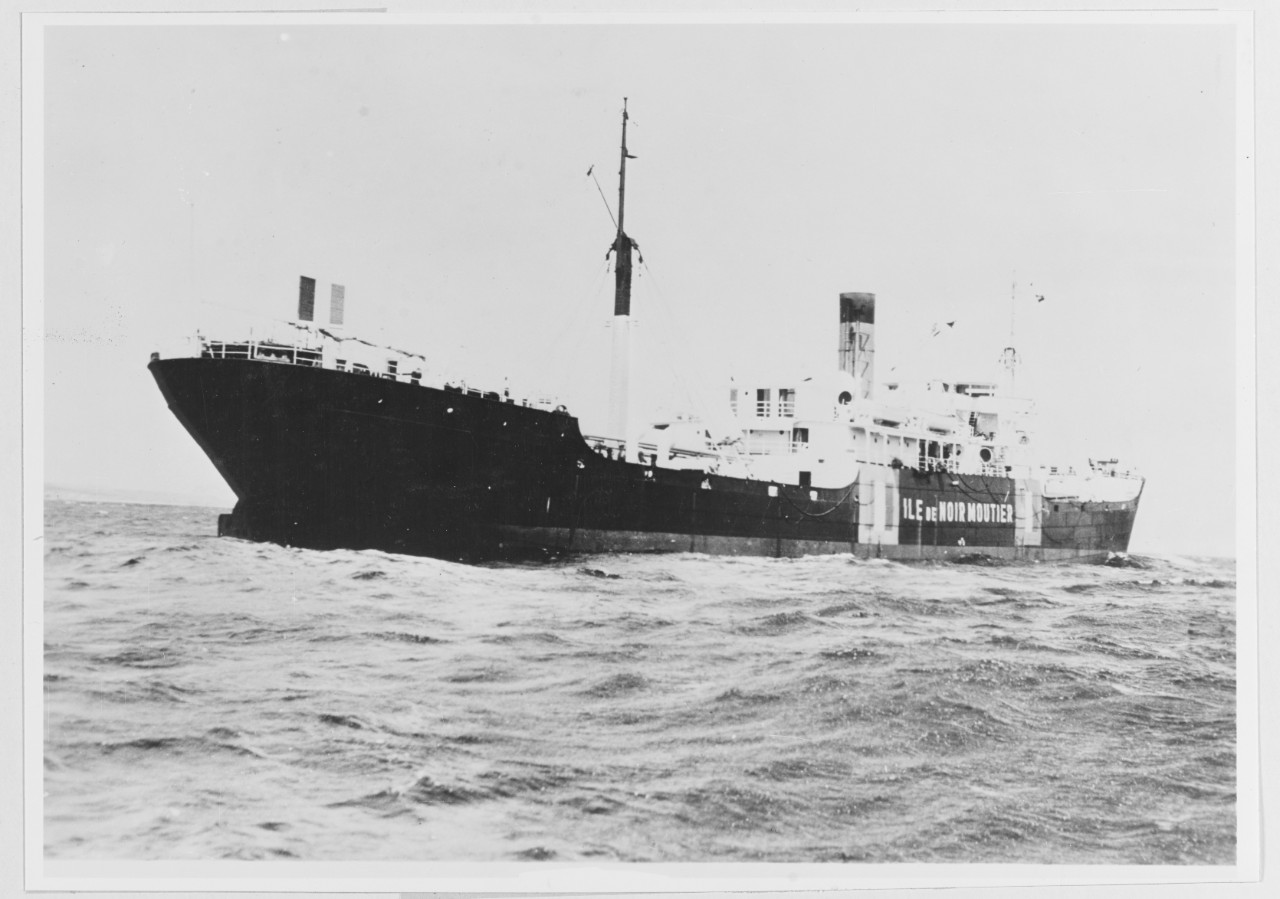 "ILE DE NOIRMOUTIER," French merchant ship
