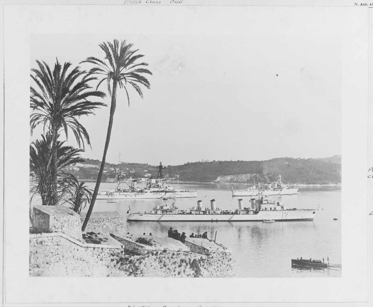 Photo #: NH 110742  French Warships in port
