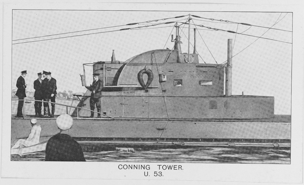 German U-53 Conning Tower