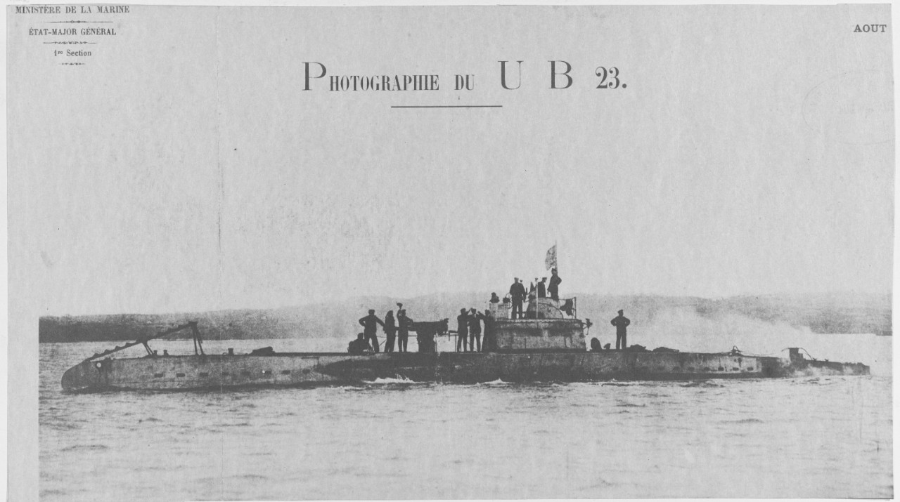 German Submarine UB-23