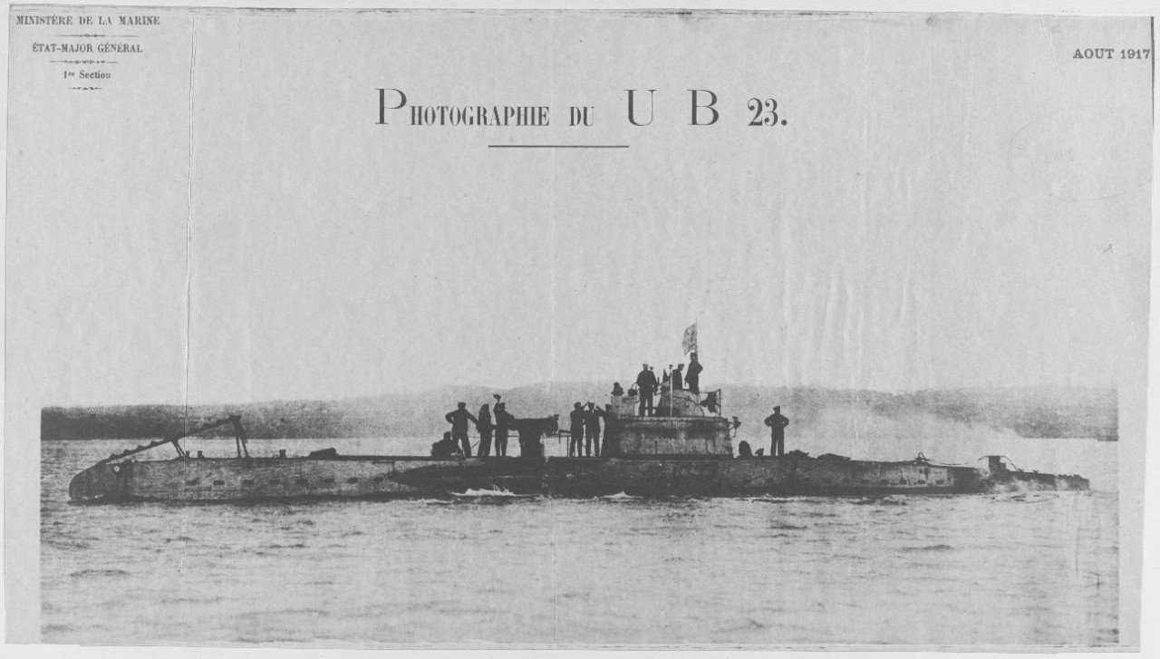 German Submarine UB-23