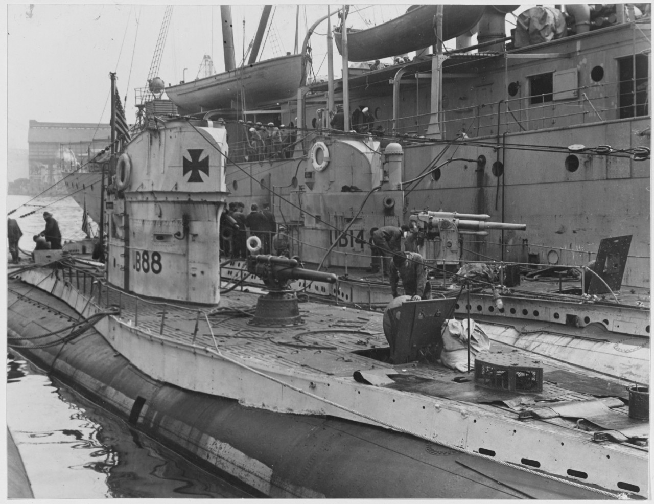 German Submarines UB-88 and UB-148