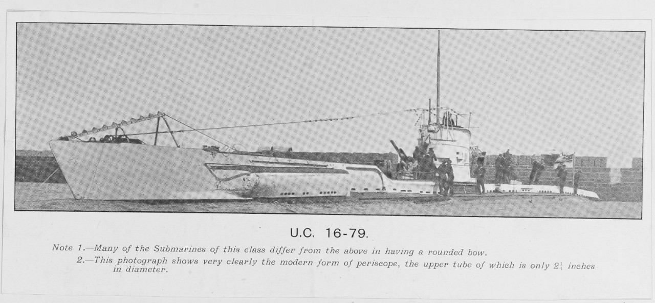German Submarine UC-16-79
