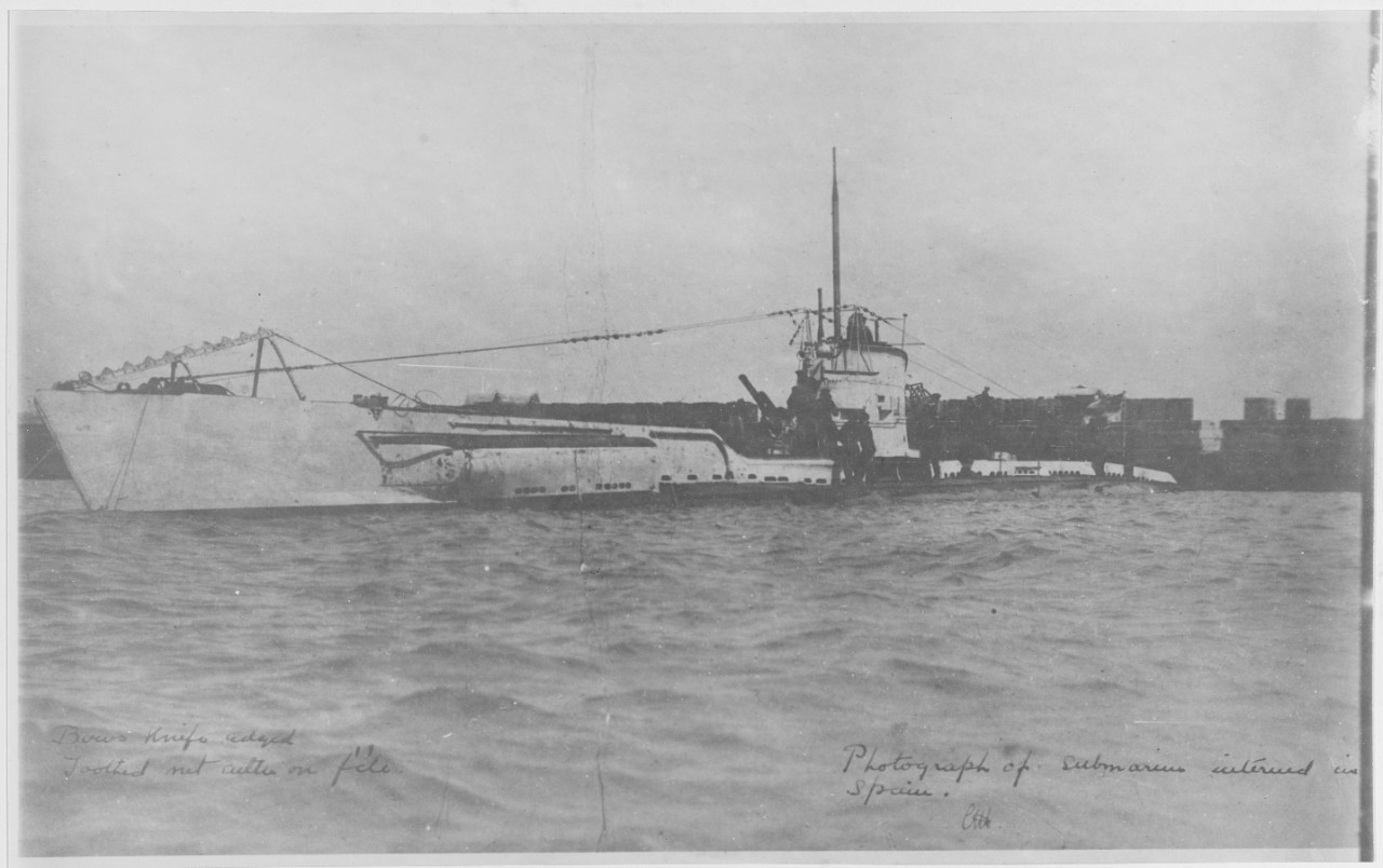 German Submarine UC-58