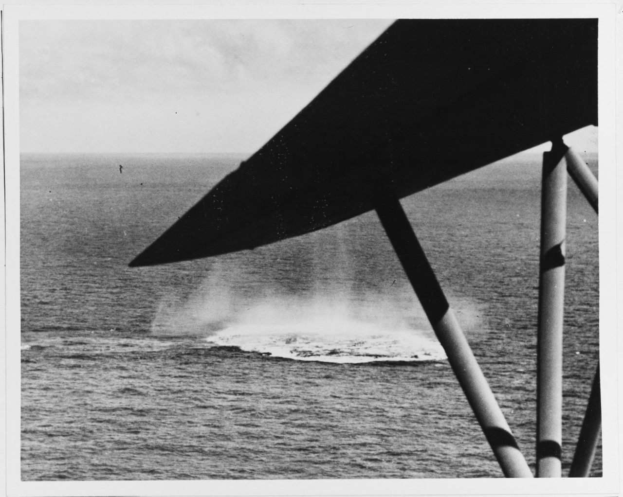 Destruction of U-128.