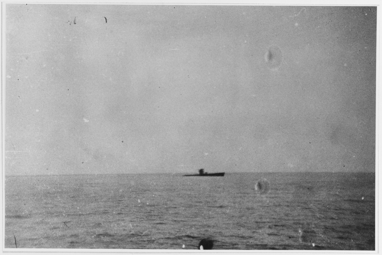 German submarine, taken from Chilean steamer HUEMUL, on 1 June 1942.
