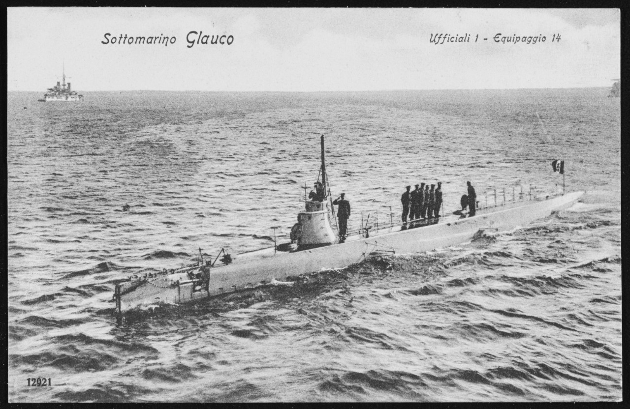 Italian submarine: Sottomarino GLAUCO