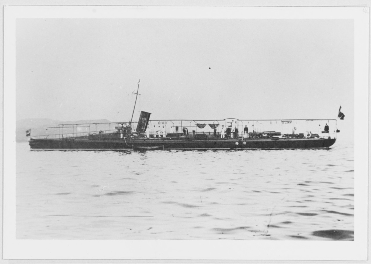139.S Italian Torpedo boat. 1892